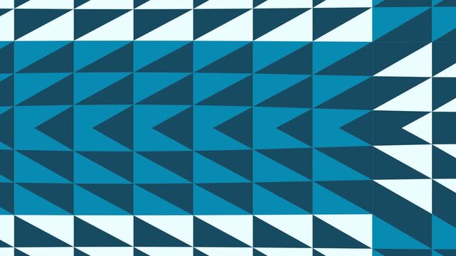 Cool blue triangular grid with smooth depth shading. Ideal for corporate intros, financial reports, tech branding, and professional motion backgrounds.