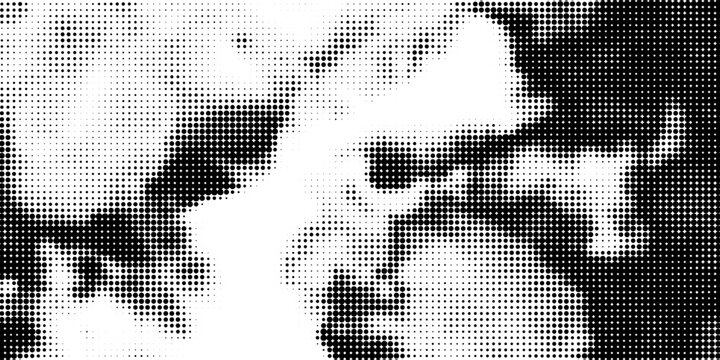 Heart dot background. Hearts comic. Halftone fade border. Pop art halfton. Screentone fading pattern. Cartoon love patern. Faded groovy texture. Fades hearth bg. Effect gradient. Vector illustration