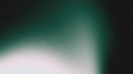 Fototapeta premium A modern abstract background with a smooth green-to-white gradient, overlaid with fine-grained noise texture.