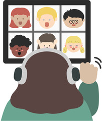 화상채팅 세계 어린이 미팅