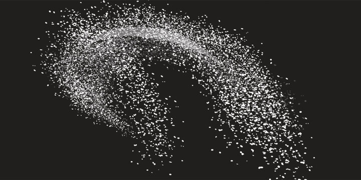 Scratch win template with lottery card effect. Silver brush texture and reveal shapes for tickets. Flat vector illustration isolated on white background.