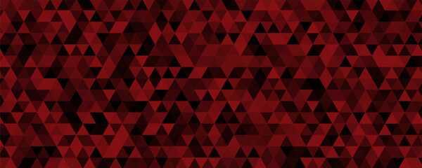 Black red rough grunge abstract background overlap layer on dark space with triangles effect decoration. Modern graphic