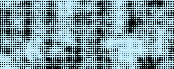 Abstract halftone dotted background. Monochrome pattern with dot and circles. Vector modern futuristic texture for posters, sites, business cards, postcards, interior design, labels and stickers