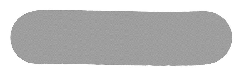 Minimalist Grey Pill Shape Brush Stroke