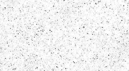 Fototapeta premium Dirty or dust film grain speck grit grunge overlay on white background grain noise particles. Speckle grain dot white paper noise texture with distress effect vector illustration pattern background. 