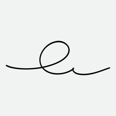 Fototapeta premium Calligraphy collection of wavy swoosh. Hand drawn swash, emphasis, line shape. Typographic extension simple stroke underline decoration for text, logo. Minimalist letter tail isolated element