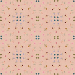 seamless pattern with flowers © Prim