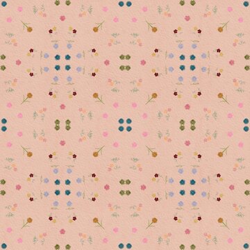 seamless pattern with flowers