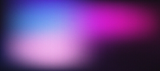 Obraz premium Deep blue and purple gradient background with bright magenta haze