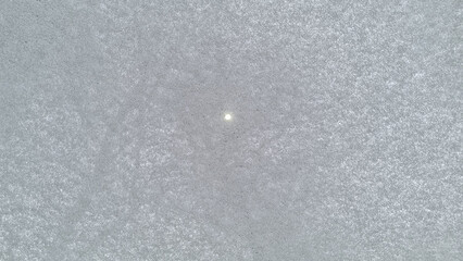 Snow on the car window, snowflakes on the car glass.
Trees in the snow. Winter landscape. Snow...