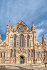 Obraz premium York Cathedral (York Minster) is a Gothic-style cathedral, located in the city of York in the north of England.