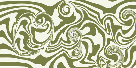 Trendy vector background in retro 70s,60s style. Abstract horizontal background with waves background eps10.