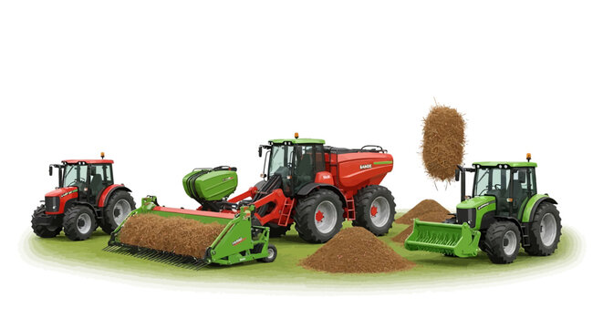 Agricultural Machinery Collection for Farming Operations.
