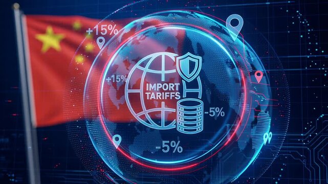 Import tariffs impact global market trade relation economic tension inflation crisis affecting international business financial stability worldwide tariff policies influence global economic