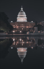 The United States Capitol on the National Mall in Washington, D.C.