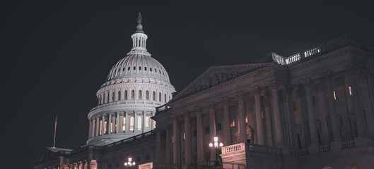 The United States Capitol on the National Mall in Washington, D.C.