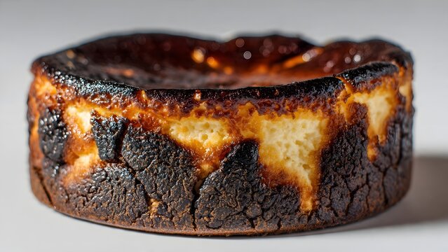 Burnt Basque Cheesecake Close-Up
