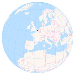 Location Map OstendBruges Int Airport