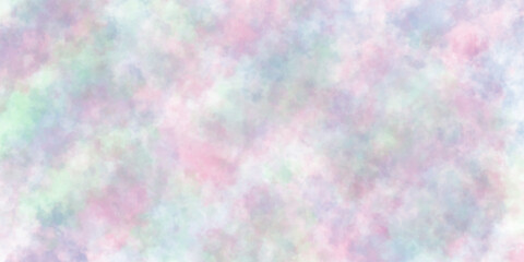 Colorful paper textured ink effect grungy wet pastel illustration for design. colorful abstract watercolor background. Smooth vibrant light pink, purple shades and blue watercolor paper textured.