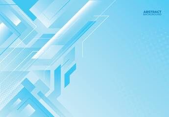 Fototapeta premium Abstract geometric background, abstract blue background, gradient background design