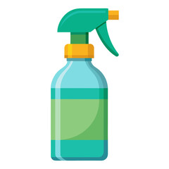 Reusable water spray mister isolated on white background vector illustration