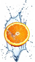 Orange splash