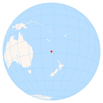 Location Map of Norfolk Island Airport (Norfolk Island, Norfolk Island, Norfolk Island). IATA-code: NLK. No labels at all.