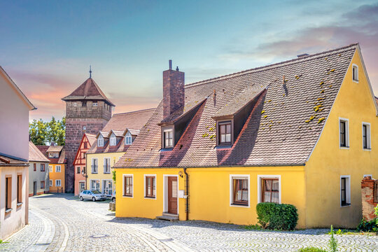 Altstadt, Wolframs Eschenbach, Deutschland 