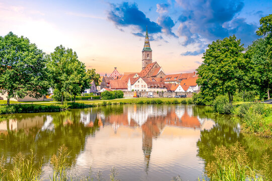 Altstadt, Wolframs Eschenbach, Deutschland 