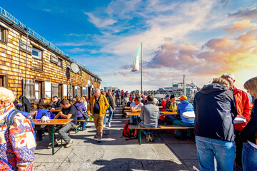Zugspitze, Gipfel, Grainau, Deutschland 