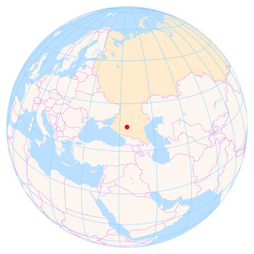 Location Map of Stavropol Shpakovskoye Airport (Stavropol, Stavropol', Russia). IATA-code: STW. No labels at all.