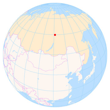 Location Map of Talakan Airport (Talakan, Sakha (Yakutia), Russia). IATA-code: TLK. No labels at all.