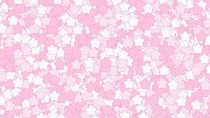 Cute Playful Star Shape Background