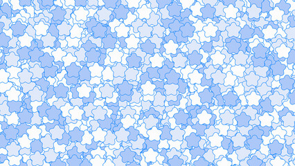 Cute Playful Star Shape Background