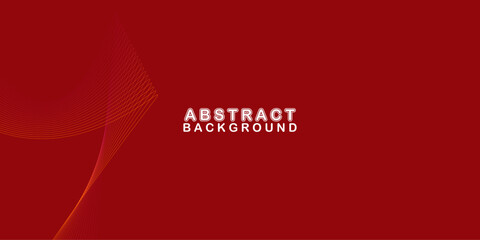 Obraz premium Abstract background with wavy lines. Sparkling moving line design element. Futuristic technology concept. Vector illustration.