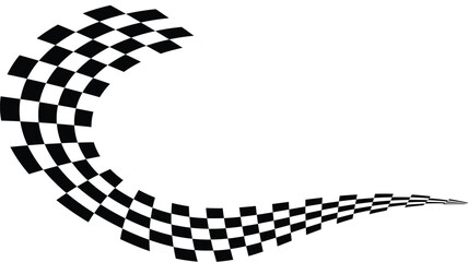 checkered racing flag