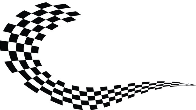 checkered racing flag