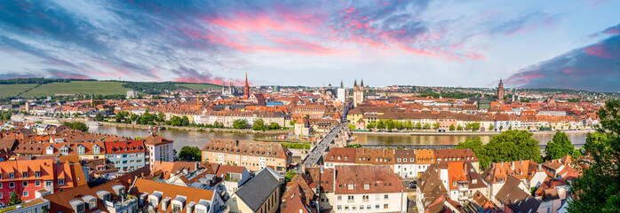 Altstadt, Würzburg, Deutschland 
