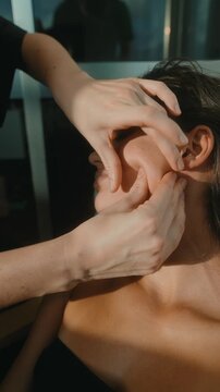 Rehabilitative therapy targeting temporomandibular joint relief