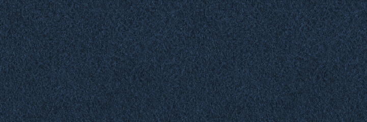Fototapeta premium Dark blue material seamless texture background. Midnight blue color interior design or upholstery design.