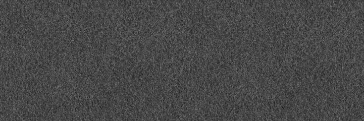 Fototapeta premium Black fabric material background texture. Seamless gray felt cloth fibre pattern.