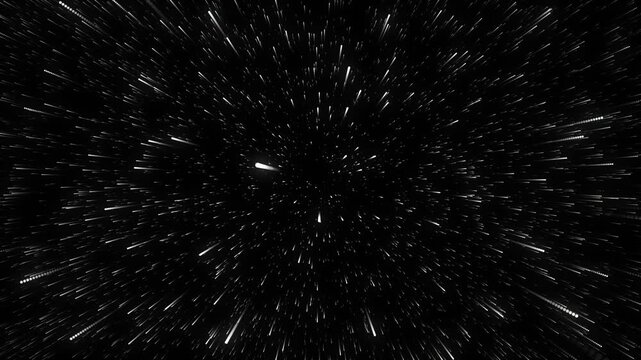 Anime Speed Lines in After Effects, white Stupid Simple Light Speed Animation Concentrated Line Anime Speed Burst Frame. 4K Abstract data background