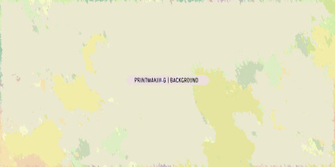 Obraz premium Abstract pastel background with blurred text and colorful shapes