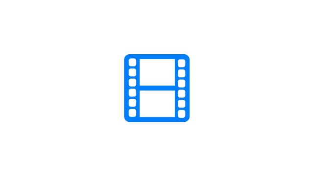 Movie Film Icon Animated