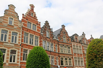 Obraz premium Street in Leuven, Belgium 