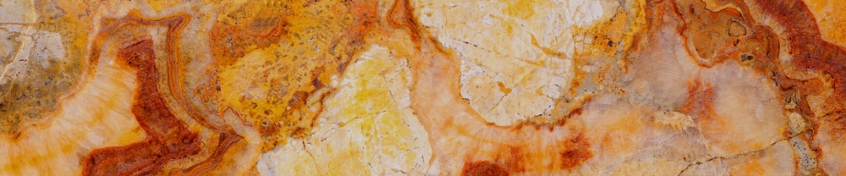 Natural Orange Onyx Marble Stone Texture with Detailed Veins and Warm Amber Patterns