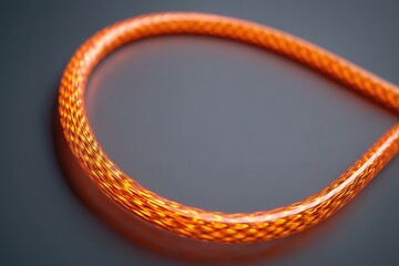 Orange Glowing Cable