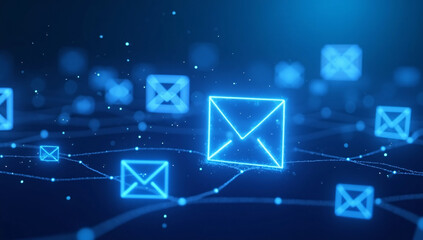 Blue Mail Icon
