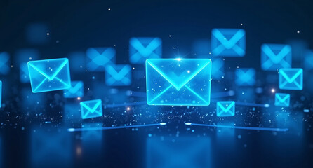 Blue Mail Icon