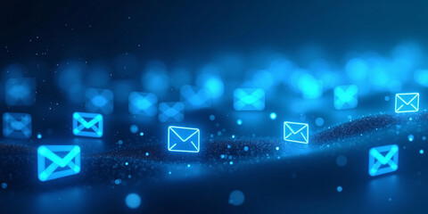 Blue Mail Icon